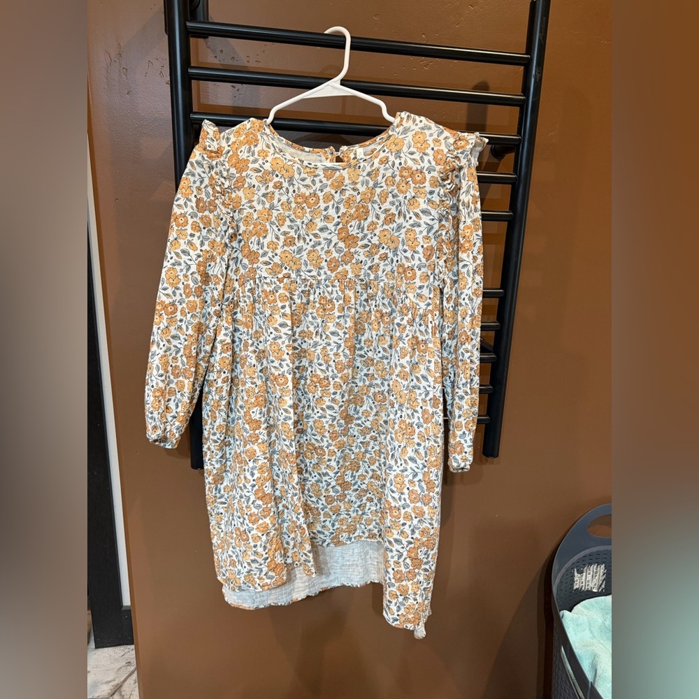 Rylee+cru Floral Long Sleeve Dress